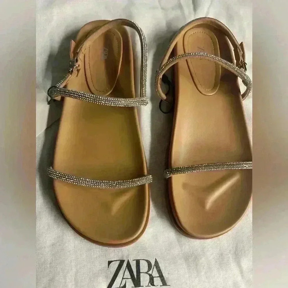 🔥🔥zara rhinestone sandals - Picture 4 of 16